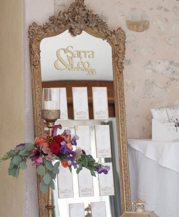 Chandelier oriental doré