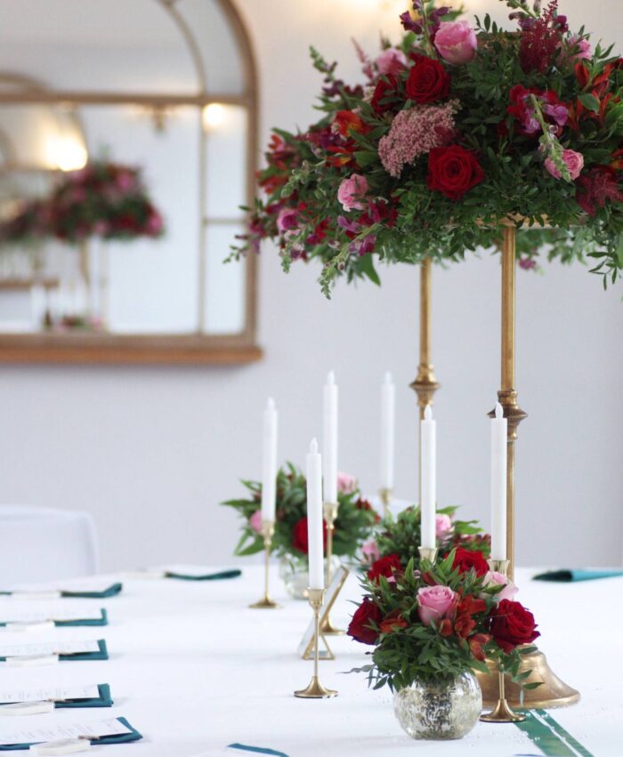 Chandelier oriental doré