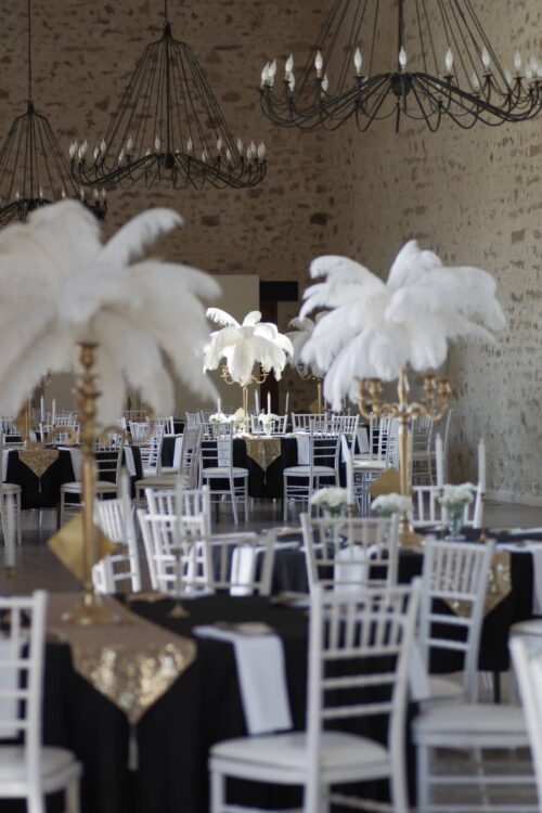 chemin de table sequin location-de-materiel-paris-biarritz
