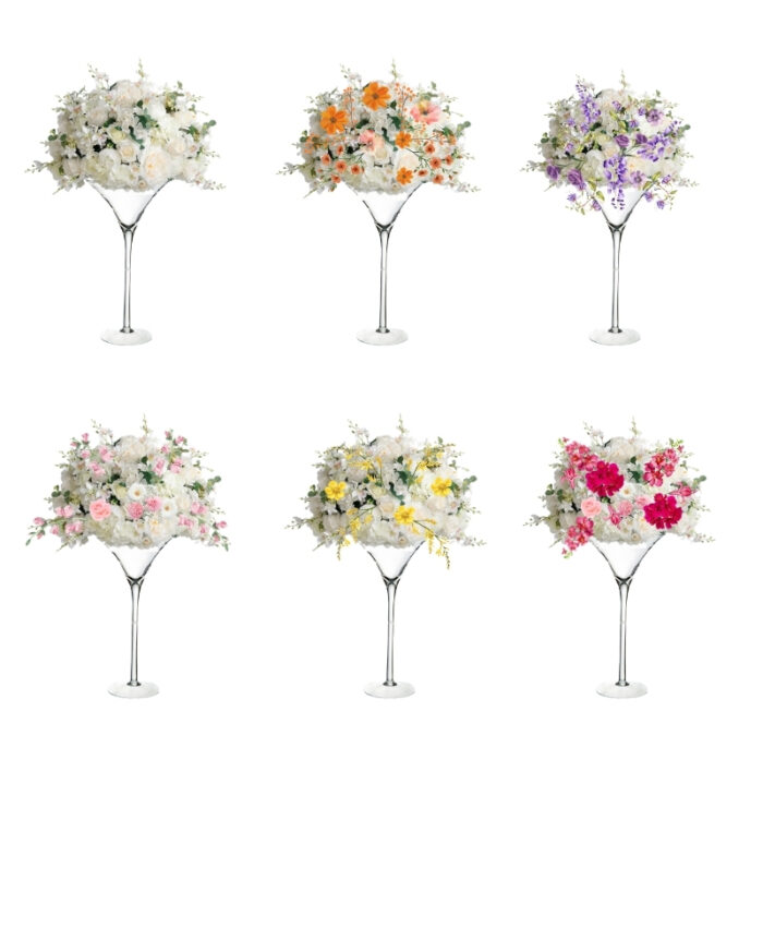 Centre de Table Fleuri Luxe