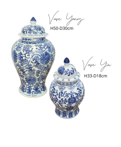 Vases YIN et YANG