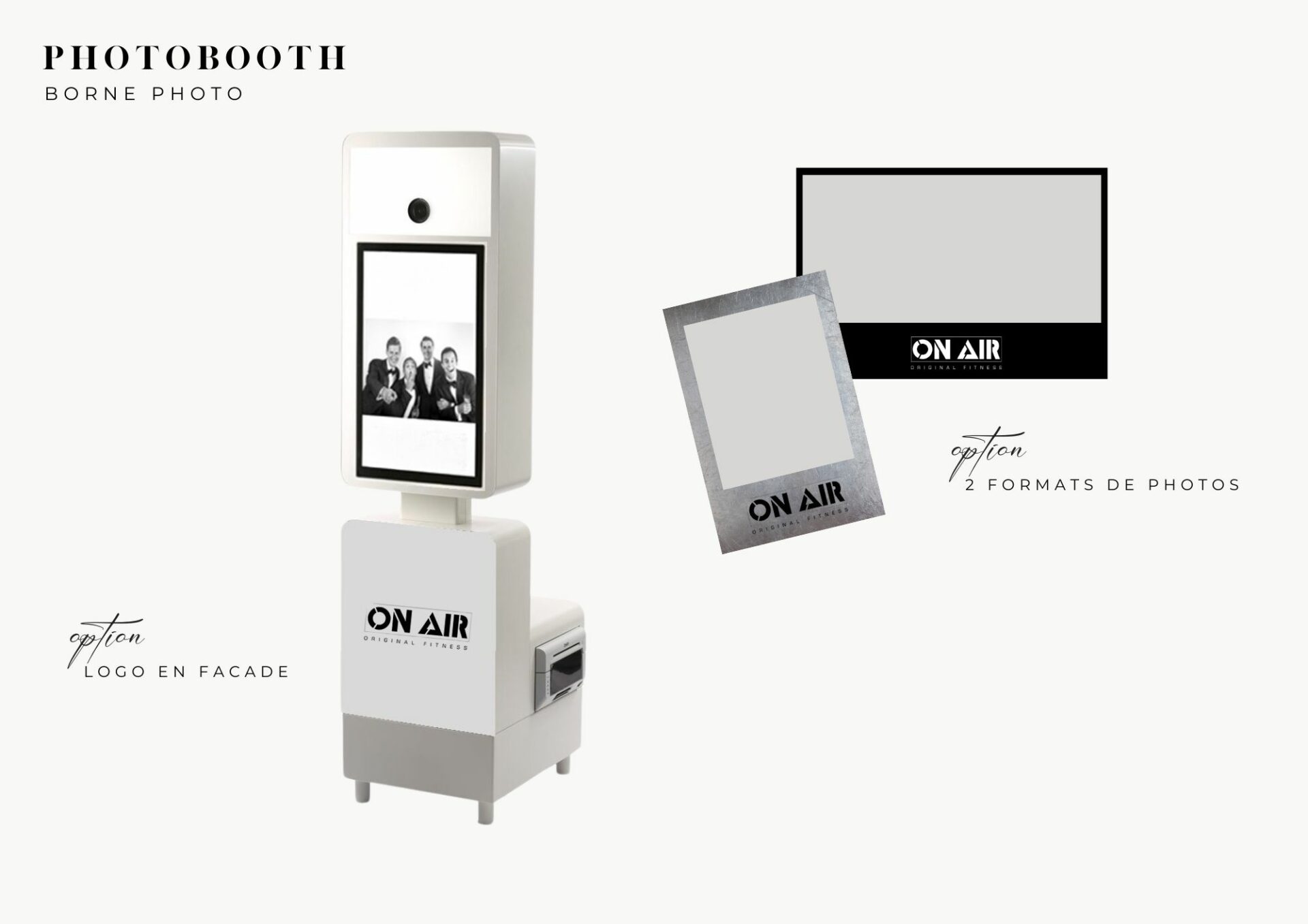 decorateur evenement event pro paris ile de france BORNE PHOTO MUR A CHAMPAGNE